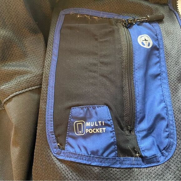 Michael Kors Black Soft Shell Hooded Jacket Size Large - Picture 7 of 16